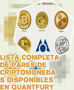 Criptomonedas lista